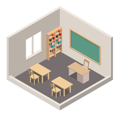 3d classroom
